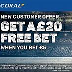 coral 20 free bet